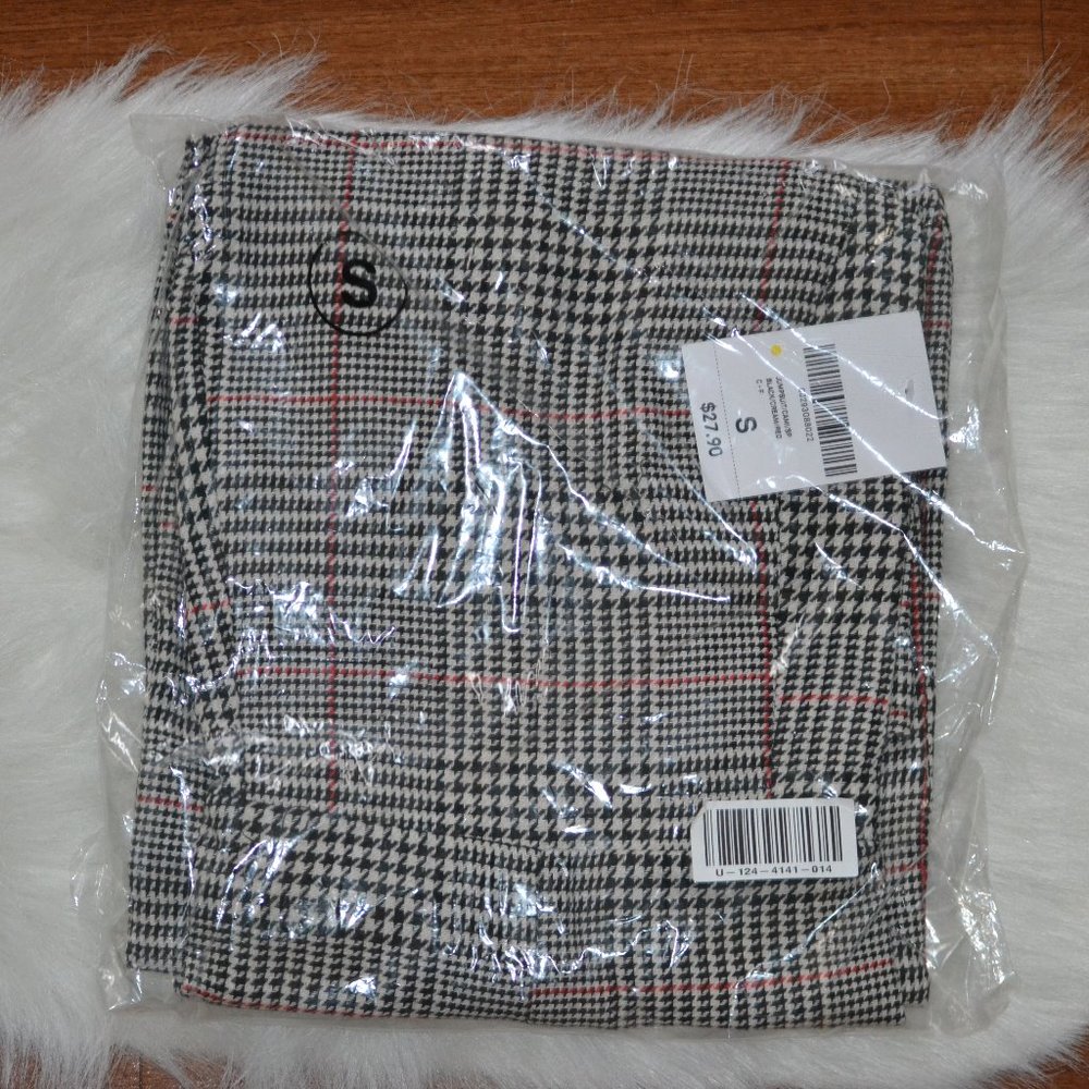 NWT Forever 21 Plaid Overalls - Picture 3 of 3